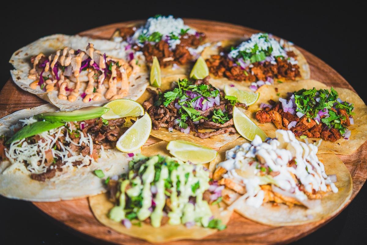 Street tacos platter